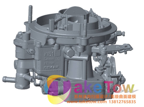 逆向抄數(shù)“汽車節(jié)氣門”技術(shù)分享-提供STL下載