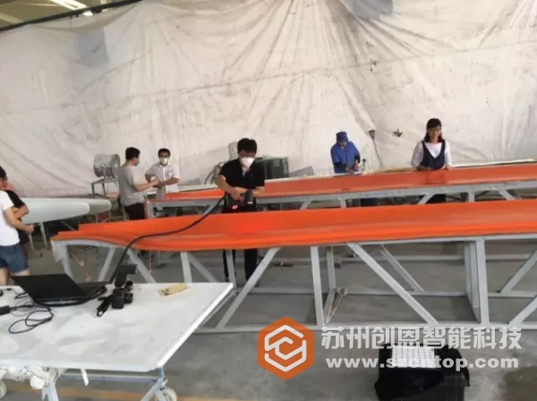天遠(yuǎn)三維助力用戶完成整套風(fēng)電葉片的高精度三維檢測(cè)